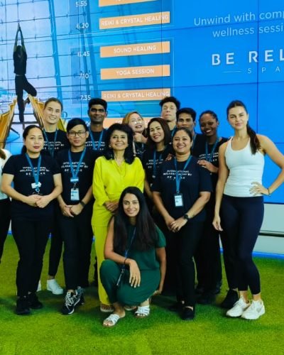 sound healing at the airport